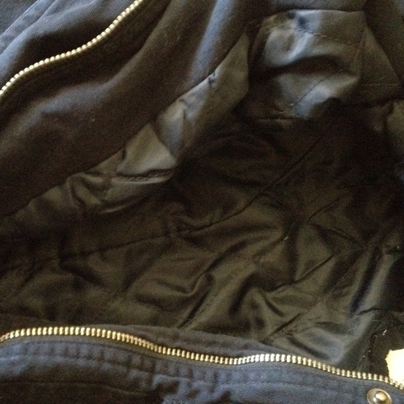 Navy blue super warm jacket - Picture 4 of 4