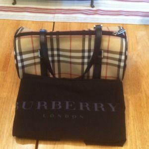 Authentic Burberry Barrel Bag