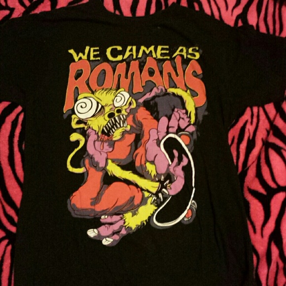 We Came As Romans band tee shirt