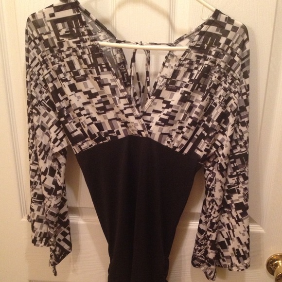 NWT Black and White club dress 👗 - Picture 1 of 4