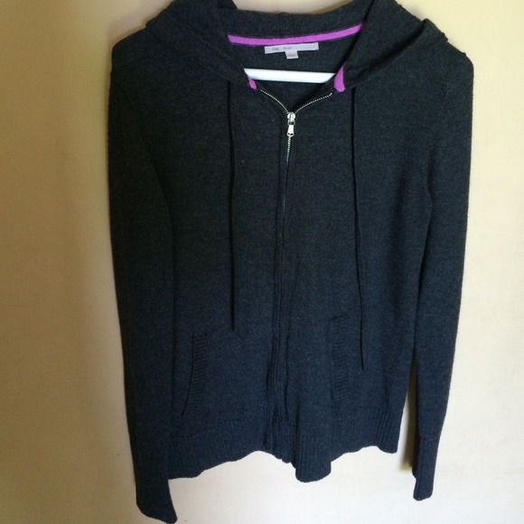 GAP Sweaters - GAP medium blue zip up sweater with hood