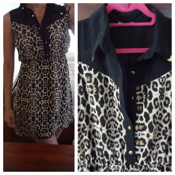 Sassy & chic cheetah top - Picture 3 of 4