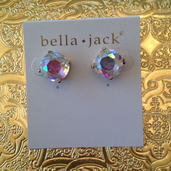 bella jack Jewelry - Iridescent Kate spade style gumdrop earrings