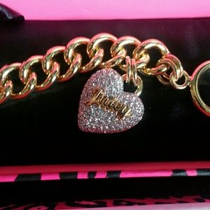 Nwt juicy couture gold chain link bracelet