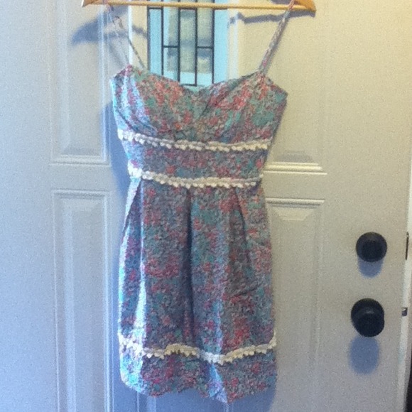 B Darlin floral print dress