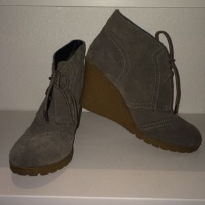 Grey Booties perfect for Fall!