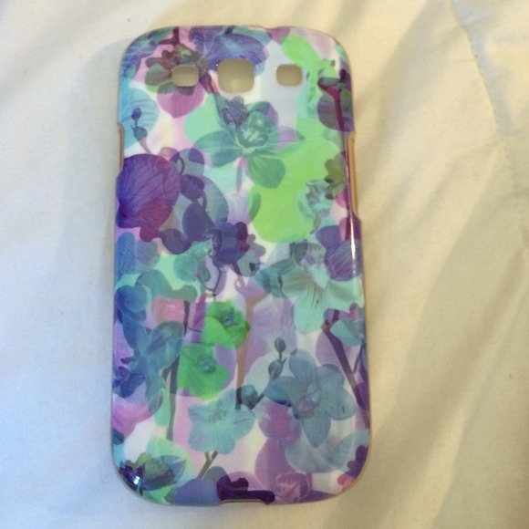 Floral print Samsung Galaxy S3 case