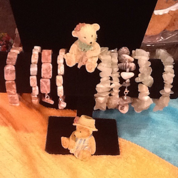7" Hand Crafted Stone Bracelets