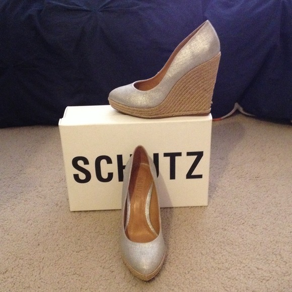 High heel wedge espadrille