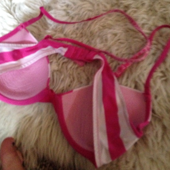 34b pink and white stripes bra - Picture 2 of 3