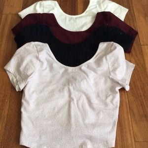 Brandy Melville Giselle Crop top bundle