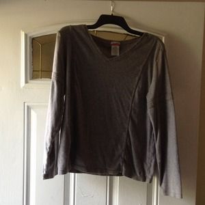 A long sleeve gray shirt size XL
