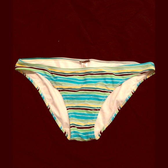 NWOT Old Navy Striped Bikini Bottom