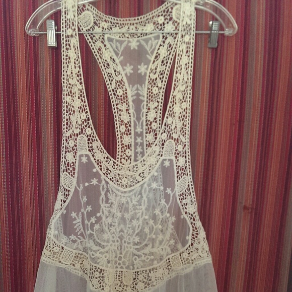 Lace vest