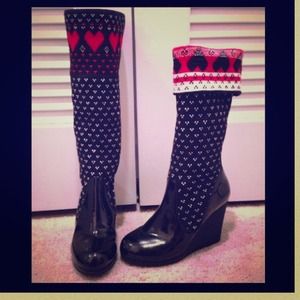 Betsey Johnson Sweater Boots