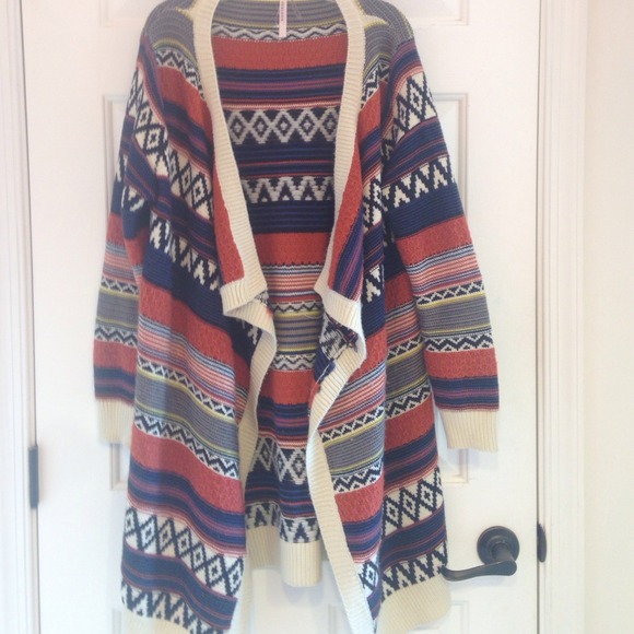 Aztec design sweater
