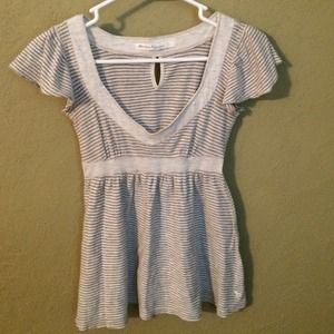 Abercrombie & Fitch baby doll short sleeve top