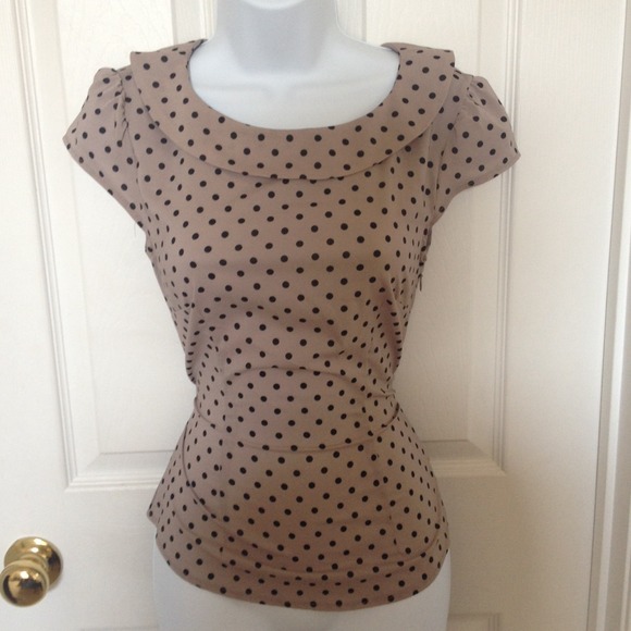 Polka dot blouse from H&M