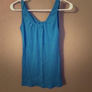 Teal tank top