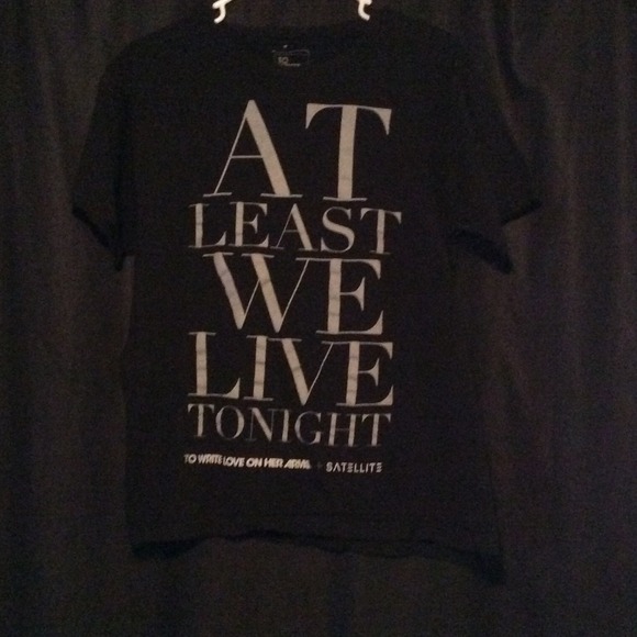 Black T Shirt - Satellite Size Medium