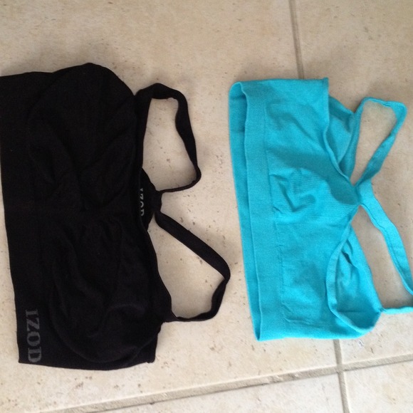 Black and blue multi way bandeaus - Picture 2 of 2