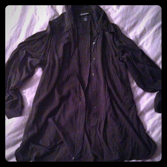 Black Lane Bryant Blouse