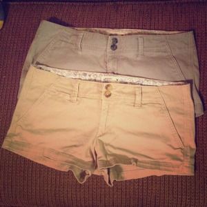 2 pair of American Eagle shorts Sz 6