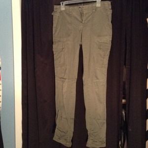 Charlotte Russe army green cargo pants