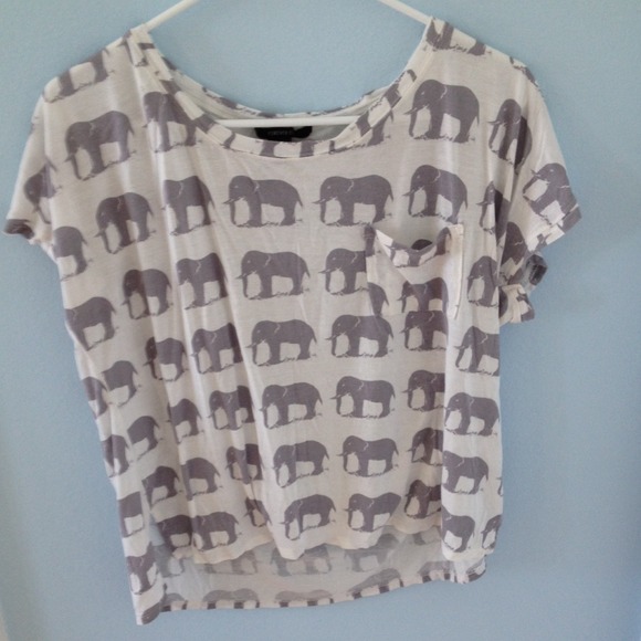 Forever 21 Elephant Shirt.