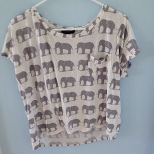 Forever 21 Elephant Shirt.