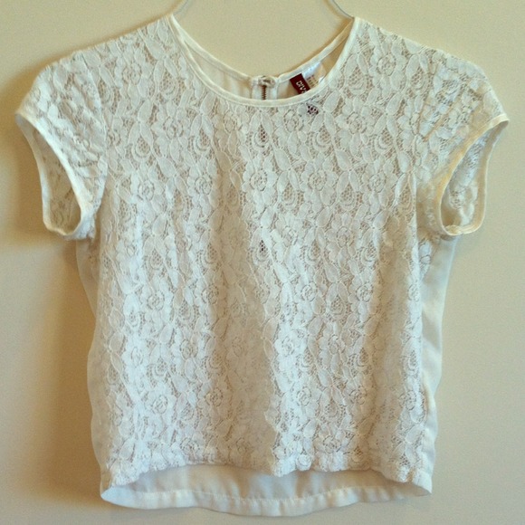White Lace Blouse