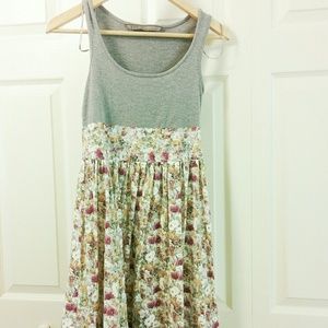Zara's floral printed dress