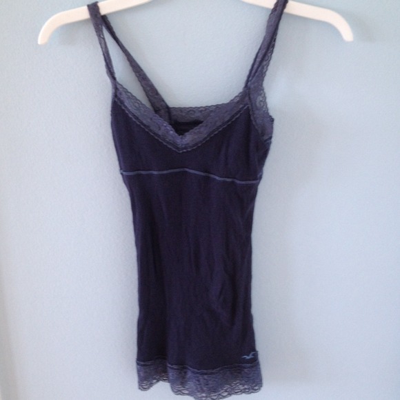 Hollister Blue Tank Top.