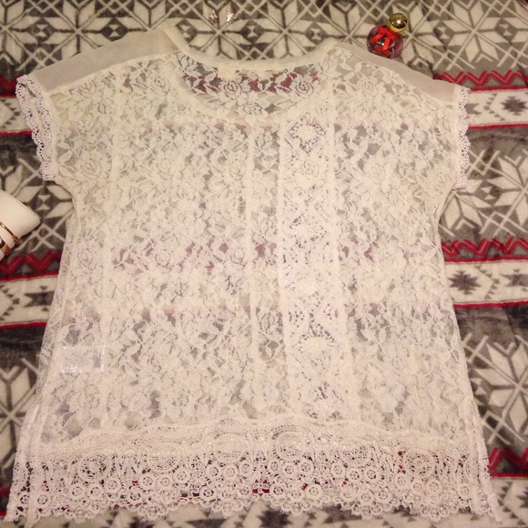 2xHP🎉 Miss Me Lace Top - Picture 4 of 4