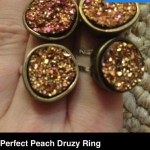Peach Druzy