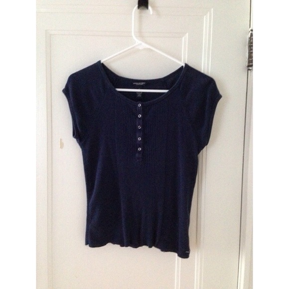 Navy blue top