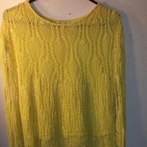 Yellow skirt set