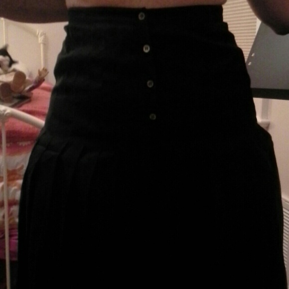 Adrienne Vittadini silk pleated beautiful skirt