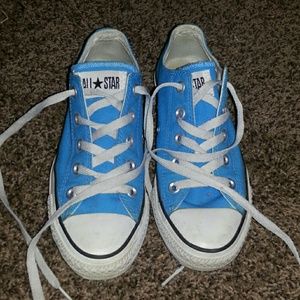 All star blue converse
