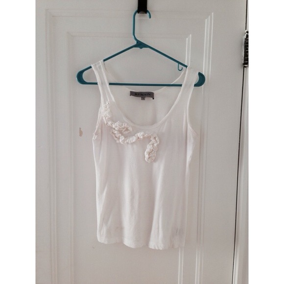 White tank top