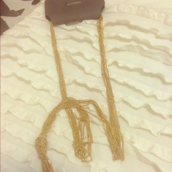 NWT EXPRESS KNOTTED NECKLACE