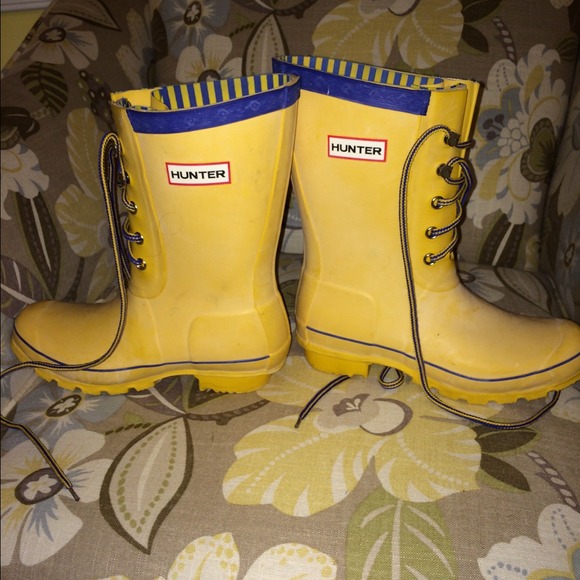 PRICE REDUCED!! Hunter brand Rainboots