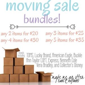MOVING SALE | everything must go!