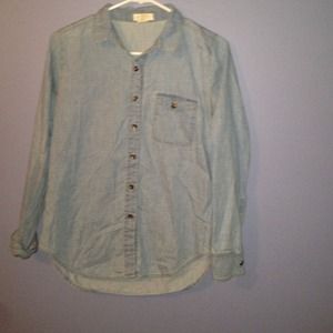 Denim Button Up