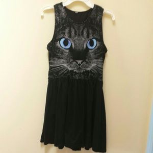 🚫sold🚫Cat Black Dress