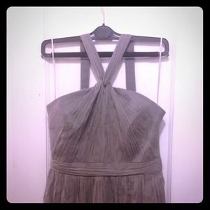J.Crew bridesmaid/party dress in Graphite