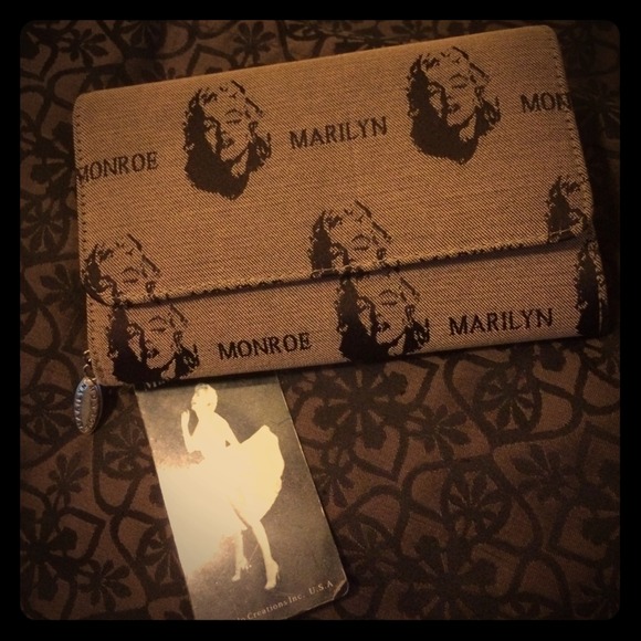 Marilyn Monroe wallet, Cielo Creations, Never used