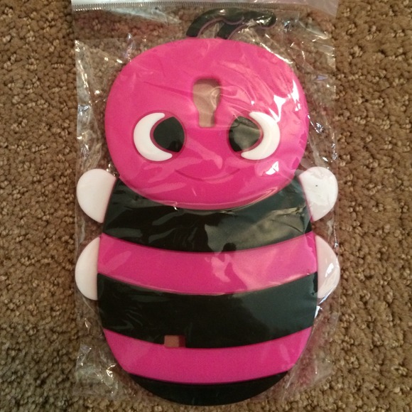BRAND NEW Samsung Galaxy S4 pink bumble bee case