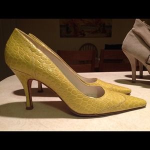 Yellow Pumps
