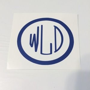 Circle Font Monogram